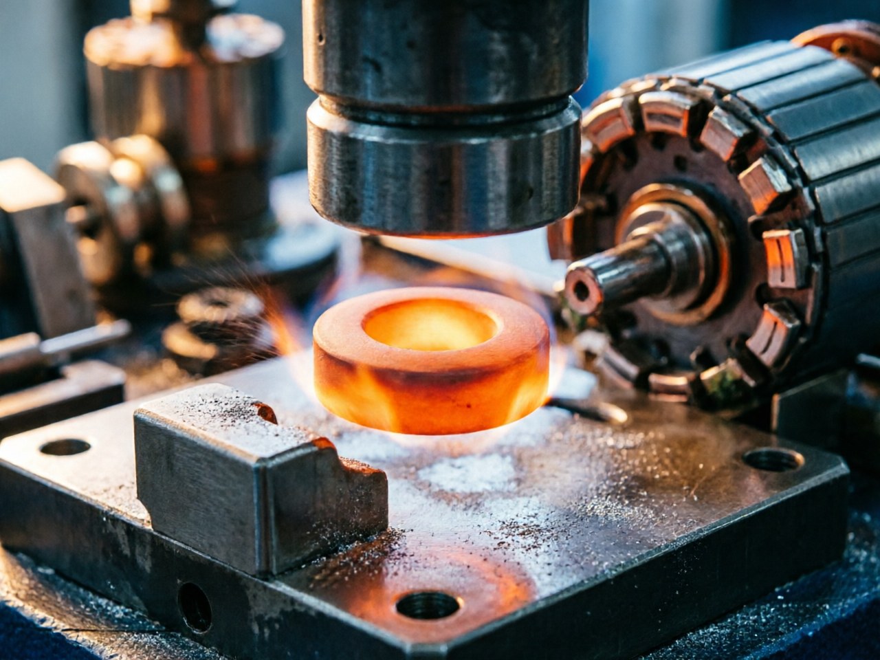 Manufacturing Process and Advantages of Hot-Pressed NdFeB Magnets: Why They Suit High-Performance Motors / 热压钕铁硼磁体的制造工艺与优势：为什么适合高性能电机？