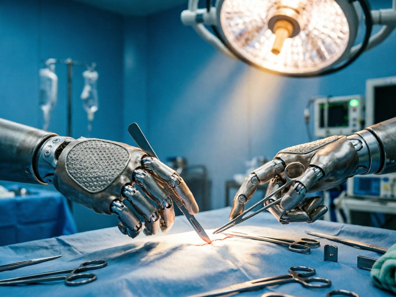 Humanoid Robots Just Performed Surgery Using Standard Medical Tools / 人形机器人首次使用标准医疗工具完成手术